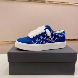 Men’s Retro Sporty Trendy Casual Loafers Walking Shoes Spring Summer Autumn Winter Suede Mesh Upper Lace-up PU Midsole