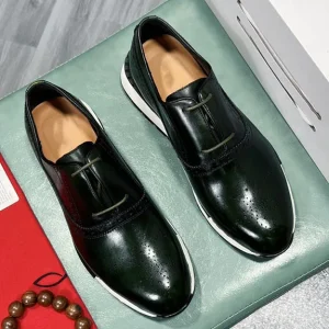 Men’s Retro Style British Oxford Wedding Dress Shoes Comfortable Genuine Leather Business Formal for Autumn Season