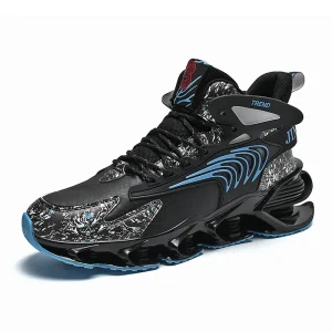 Men’s Running Minimal Shoes Walk Jogger Jogging Sneakers Microfiber Leather Outdoor Athletic Low-top Lace up Sport Light-weight