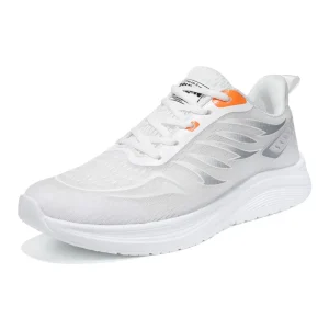Men’s Running Shoe Mesh Breathable Sports Shoe Reflective Stripe Design Lightweight Soft Sole Summer