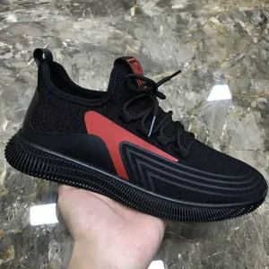 Men’s Running Shoes Breathable Anti Slip Wear Resistant Casual Shoes for Students