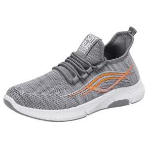 Men’s Running Shoes Fashion Sneakers Lightweight Breathable Flying Knitting