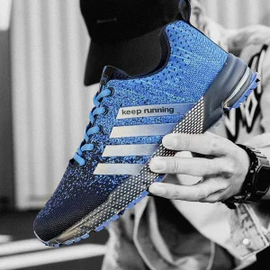Men’s Running Sneakers Outdoor Lightweight Breathable Mesh Casual