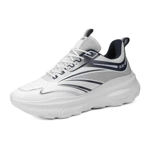 Men’s Running Sporty Casual Fashionable Lace-Up Breathable Anti-Slippery Hard-Wearing Trendy Plus