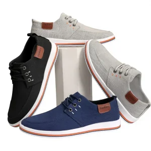 Men’s Running and Casual Shoes with Canvas Insoles