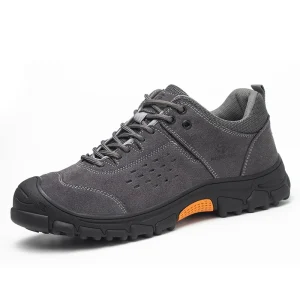 Men’s Safety Anti Puncture Anti Slippery Sole Waterproof Safety for Construction Shoe Safety Shoes