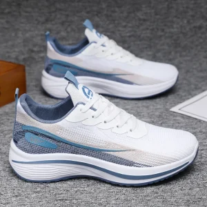 Men’s Shoes Autumn Sports Shoes Breathable and Comfortable Mesh Soft Casual and Versatile Cross Border Walking Sneakers