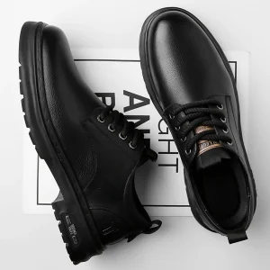 Men’s Shoes Breathable Lightweight Slip Resistant Comfort Lace Up Formal Occasions Work Shoes