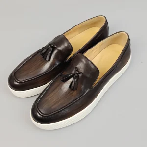 Men’s Shoes Cow Leather Business Loafers Walking Party Shoes
