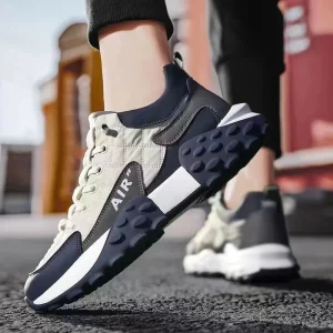 Men’s Shoes Fashion Sports Leisure Running Fashion Cloth Shoes For Men Sneakers For Men Reflective black