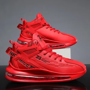 Men’s Shoes Red Basketball Air Sports Shoes