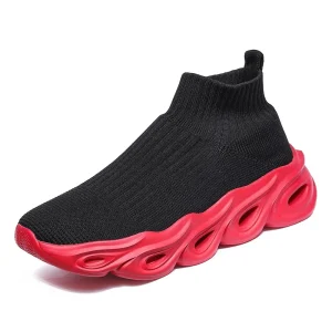 Men’s Shoes Socks Mesh Breathable Single Shoes Soft Sole Sports Casual Shoes for Men Comfortable