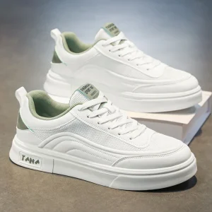 Men’s Shoes Spring Mesh Breathable Thin Soft PVC Outsole Lightweight Retro Casual All Seasons Walking Lace-up Anti-slip