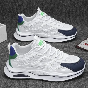 Men’s Shoes Spring New Low top Thick soled Sports Fashion Trendy Casual Versatile Dad Shoes Plastic Breathable Anti Slip