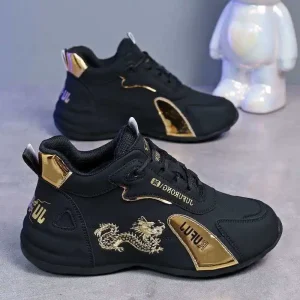 Men’s Shoes Spring and Autumn Korean Version Trendy Fashion Breathable Lightweight Outdoor Leisure