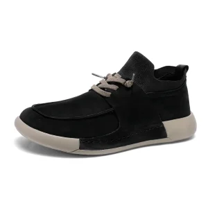 Men’s Shoes in Spring One Foot Le Fu Shoes Men’s Casual Bean Shoes Anti Slip