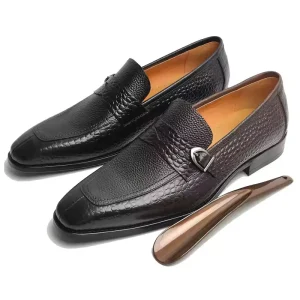 Men’s Slip On Pointed Formal Shoes Office Career Social Elegant Comfort Lightweight Designer Oxford Loafers