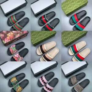Men’s Slippers Women’s Designer Luxury Slides Fashion Waterproof Custom Plastic Female Slipper Sandals