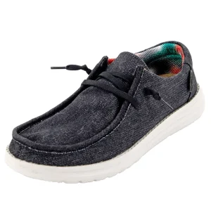 Men’s Sneakers Trendy Canvas Upper Slip-On Sports Casual Shoes Rubber for Summer Autumn Winter New Styles