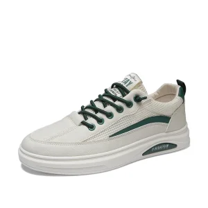 Men’s Sport Shoes Breathable Men’s Mesh Shoes Leisure Activity Men’s Casual Wear Shoes Trendy Sports Style Lace up