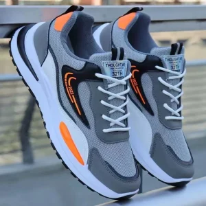 Men’s Sports Running Shoes Breathable Mesh Large Size Comfortable Casual Shoes