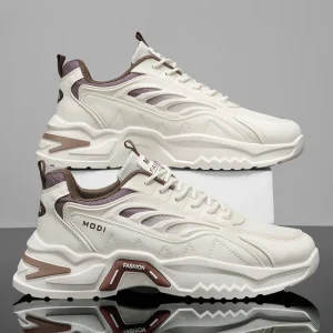 Men’s Sports Shoes Men’s Style Spring Model Thick Sole Enhanced for Men Lightweight Breathable Casual Shoes