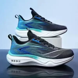 Men’s Sporty Running Shoes High-Performance Gradient Color Athletic Enhanced Spring Men’s Shoe