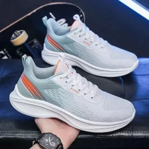 Men’s Sporty Running Shoes High-Performance Gradient Color Designed Athletic Enhanced Spring Men Shoe