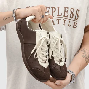 Men’s Sporty Soft Sole Plastic Breathable Comfort Walking Shoes Casual Retro