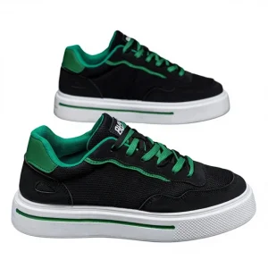 Men’s Spring Fitness Sports Trendy Casual Korean Running Youth Basketball Shoes Breathable Wear Resistant PVC Outsole