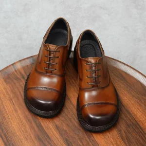 Men’s Spring New Arrival Lace-Up Business Casual Oxford Shoes Anti-Slip Shoes for Men New Styles dress Shoes & Oxfords
