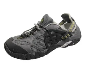 Men’s Steel Toe Work Safety Shoes with Complex Leather Upper Mesh Midsole Breathable Mesh Lining Rubber Outsole