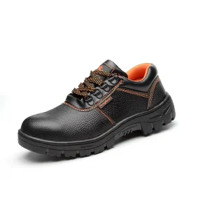 Men’s Steel-toed Anti-crush and Anti-puncture Safety Shoes Cold Adhesive Wear-resistant Protective Work Safety Shoes