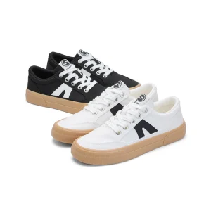 Men’s Street Style Retro Casual Canvas Shoes With Laces Comfortable High-quality Breathable Fabric Shoes