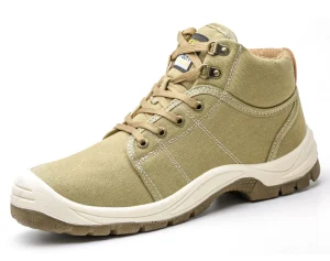 Men’s Style Safety Shoes Winter Upper Comfortable Oxford Fabric Lightweight Anti-Crush Anti-Puncture Safety Protection