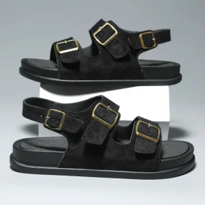Men’s Summer Open Toe Sandals Cross border Foreign Trade Fashion Driving Dual use Indoor Outdoor Thick Sole