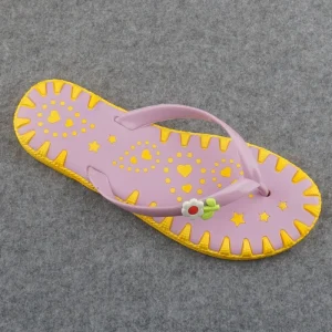 Men’s Summer Outdoor Comfort Anti-Slip PVC Flip Flops Cushioned Soft Bottom Lightweight Waterproof Quick Dry Beach