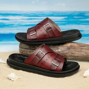 Men’s Summer Outdoor Sport Sandals Anti Slip Beach Webbing Upper Material