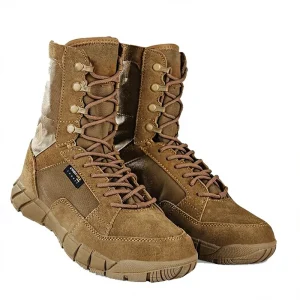 Men’s Tactical Boots Waterproof Combat Climbing Training Lightweight Outdoor Hiking Breathable Mesh Shoes