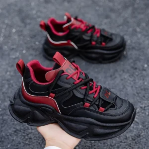 Men’s Thick Soled Dad Shoes Student Trend Shoes Sports and Casual Shoes Fashionable and Versatile Men’s Shoes