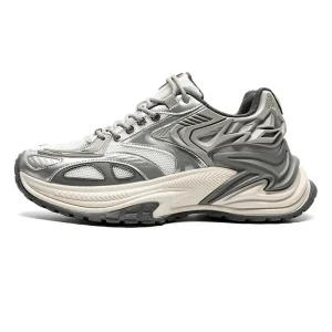 Men’s Thick Soles Breathable Lightweight Autumn/Winter Walking Shoes Mesh Sneakers Fashion Casual