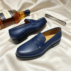 Men’s Thick-soled Comfortable Leather Loafers Breathable Casual Formal Shoes