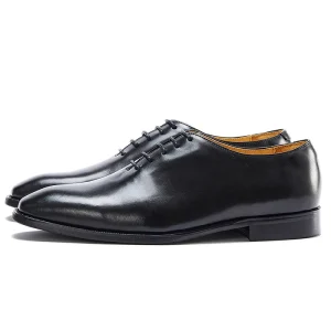 Men’s Top Layer CowLeather Oxford Dress Shoes Genuine Leather Business Lace up Autumn Formal Derby Shoes