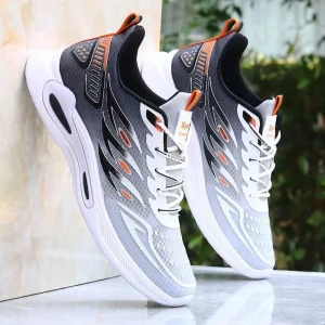 Men’s Trendy Casual Sports Shoes Fashionable Breathable Lace Design