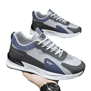 Men’s Trendy Casual Sports Shoes Lightweight and Stylish for Summer Autumn Spring with Plastic Outsole