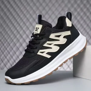 Men’s Versatile Skate Shoes Breathable Mesh Sneakers Spring Summer Casual Shoes