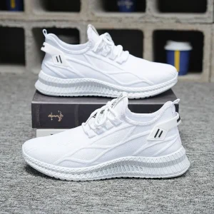 Men’s Walking Shoes Breathable Mesh Lightweight Running Sneakers Comfortable Non Slip Casual EVA Spring Autumn Winter