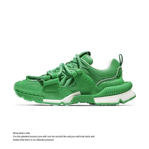 Men’s Walking Style Shoes Sneakers with Closure Mesh Lining and EVA Insole Breathable Sports Running Shoes