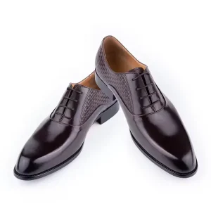 Men’s Wedding Oxford British Style High-Quality Cowhide Shoes