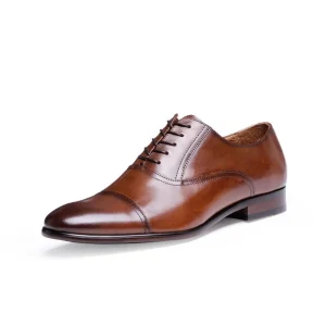 Men’s Wedding Shoes Stylish Breathable Genuine Leather Oxford Customizable High Quality